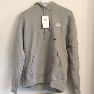 Nike Men's Heather Gray Hoodie